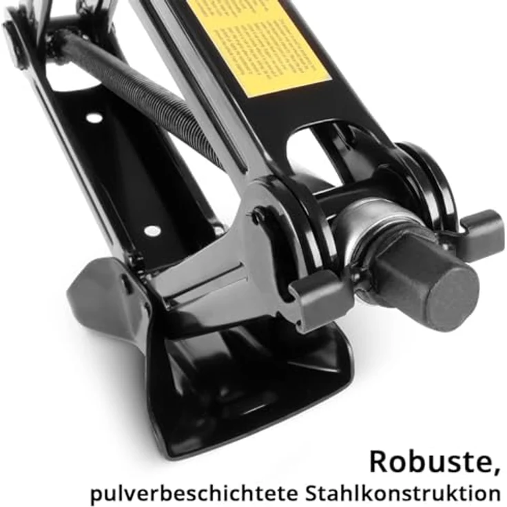 STAHLWERK SWH-2 ST Scherenwagenheber 2.000 kg, Autoheber mit Ratschen-Höhenverstellung, praktische Transporttasche – Bild 4