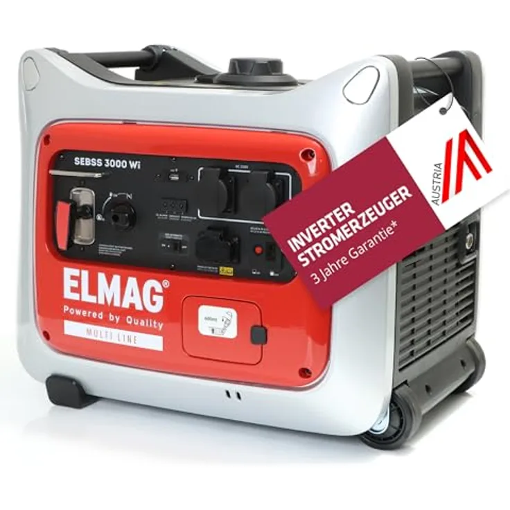 ELMAG Inverter Stromerzeuger SEBSS 3000Wi