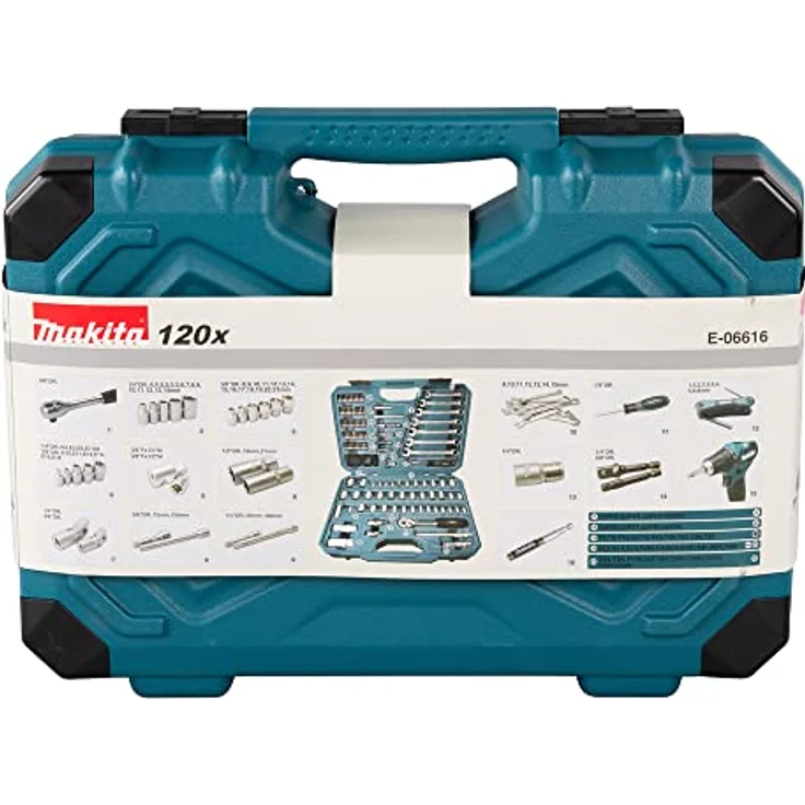 Makita E-06616 Werkzeug-Set 120-tlg. – Bild 5