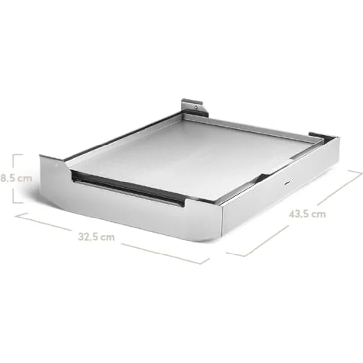 BURNHARD Klappgrill Jones 2-Brenner mit Deckel, 6,4 kW Edelstahl Gasgrill inkl. Transporttasche mit Rucksackfunktion und Multitool, Faltgrill ideal für Camping – Bild 4