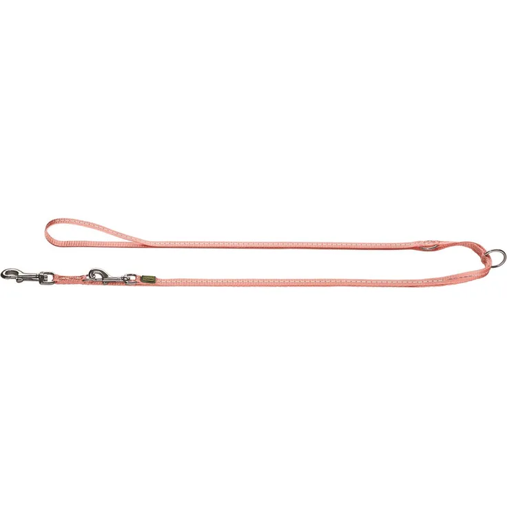 Hunter Hunde-Leine verstellbar Tripoli hellrosa 10-200