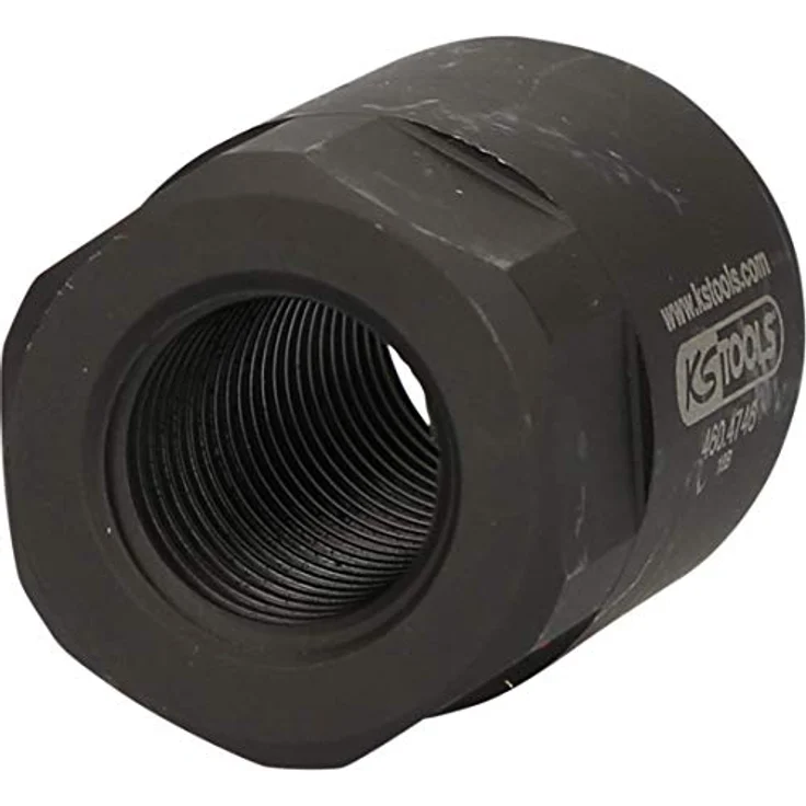 KSTOOLS Mutter Tr20x2 mm, 48 mm, aus Spezial-Werkzeugstahl, Gewicht 225 g – Bild 1