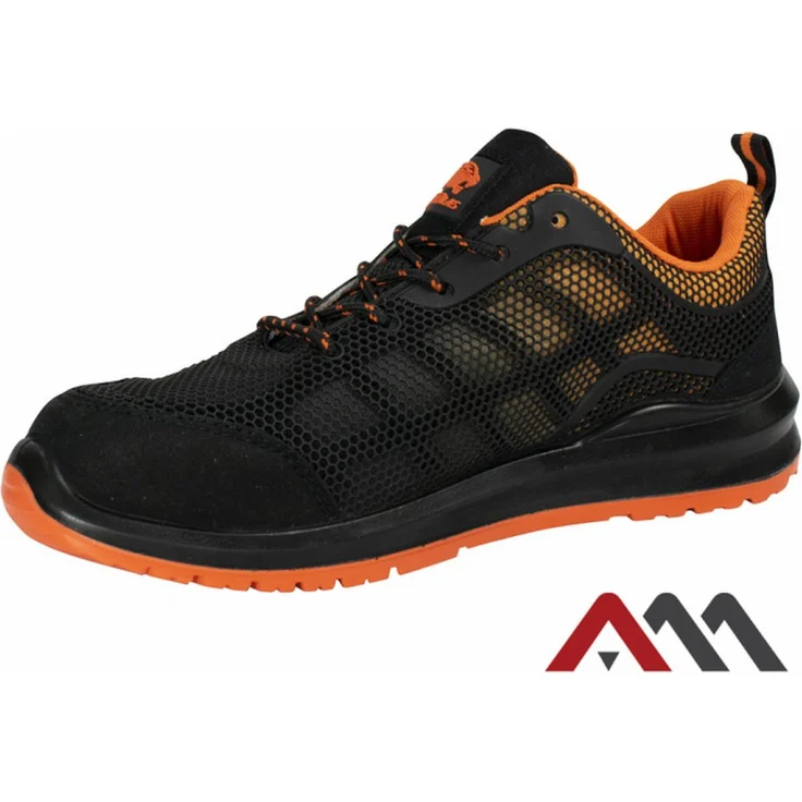 Artmas BUTY AIRVENT O SB Sicherheitshalbstiefel, Stahlkappe mit 200 J Schutz, sportliches Design, KPU-Material