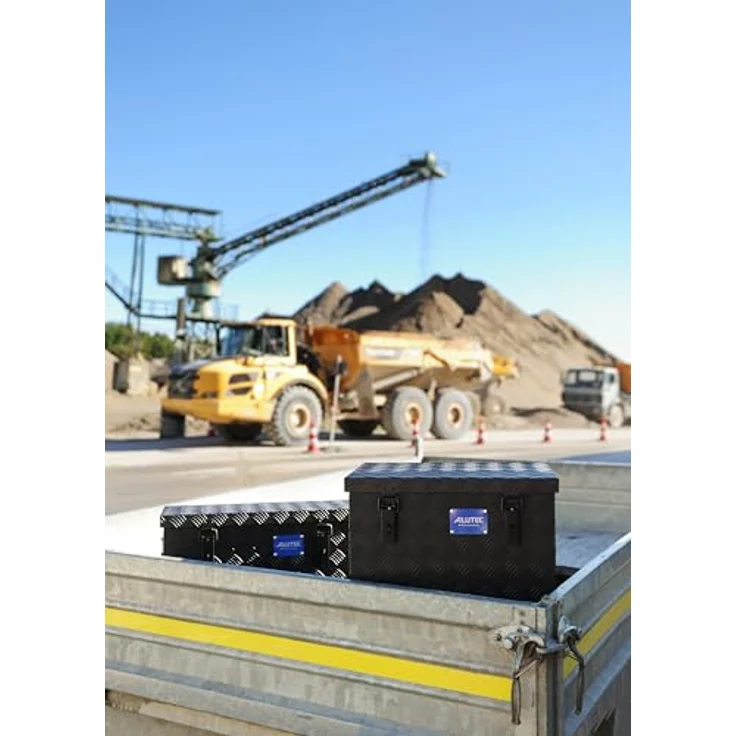 ALUTEC München Werkzeugkoffer ALUTEC Aluminiumbox Extreme 37 Schwarz, 37 ltr., (LxBxH) 600 x 250 x 250 mm – Bild 6