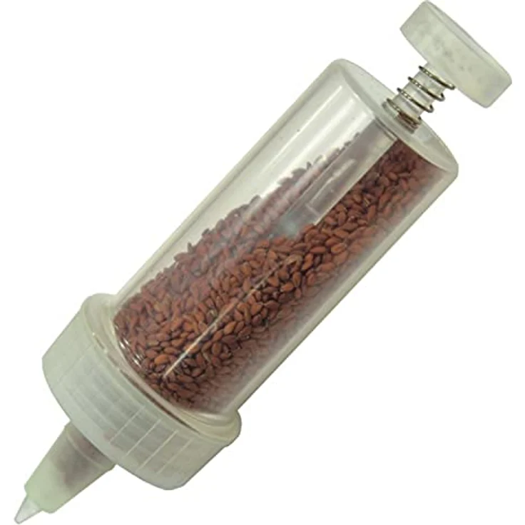 Greenmill GR0028, Manuelle Sämaschine Pflanzspender, präzise Saatgutverteilung für Blumen-, Gemüse- und Kräutersamen, max. Durchmesser 2mm, aus Kunststoff – Bild 1