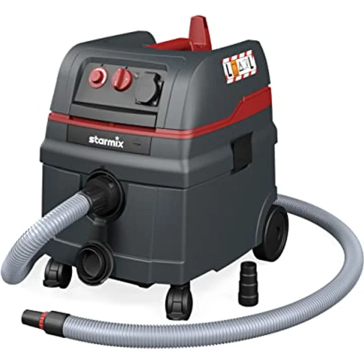 Starmix Nass- und Trockensauger Staubsauger ISC L-1625, hochwertiger Sauger für Baustelleneinsatz (1600 Watt, 25 L) – Bild 1