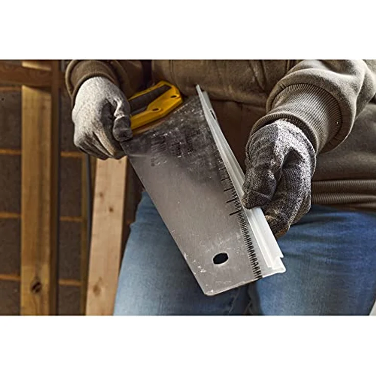 Stanley Jet Cut Gipskartonsäge (550 mm Länge, 7 Zähne-Inch, Bi-Material Griff, 45°-90° Anschlag, Hardpoint) 2-20-037 – Bild 10