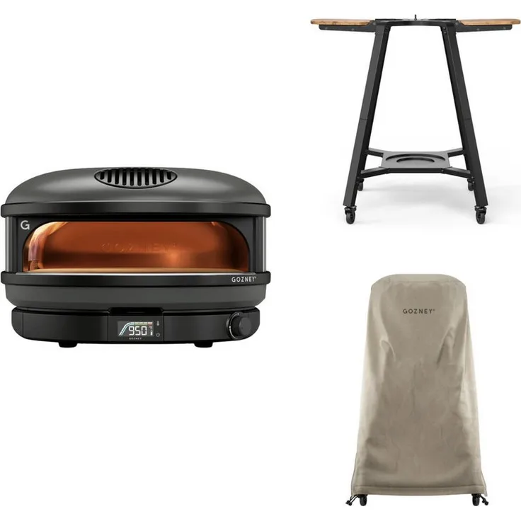 GOZNEY° Gozney Arc Pizzaofen, Gas-Pizzaofen mit Abdeckhaube und Standfuß, für Pizzen bis 14 Zoll