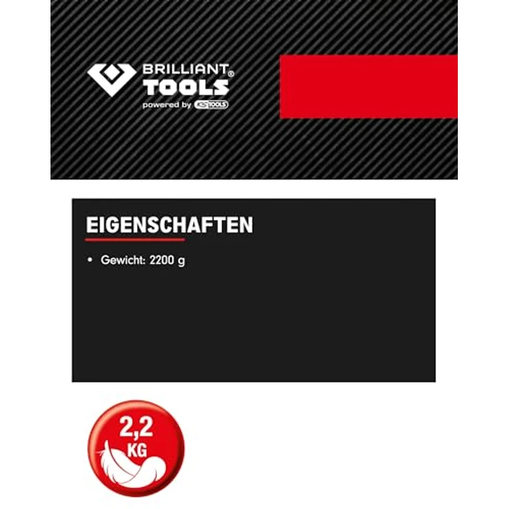 Brilliant Tools 3-4'' Druckluft-Schlagschrauber, 1800 Nm – Bild 4