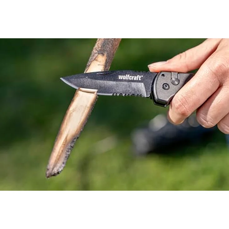 Wolfcraft Klappmesser Länge Klinge: 75 mm – Bild 5
