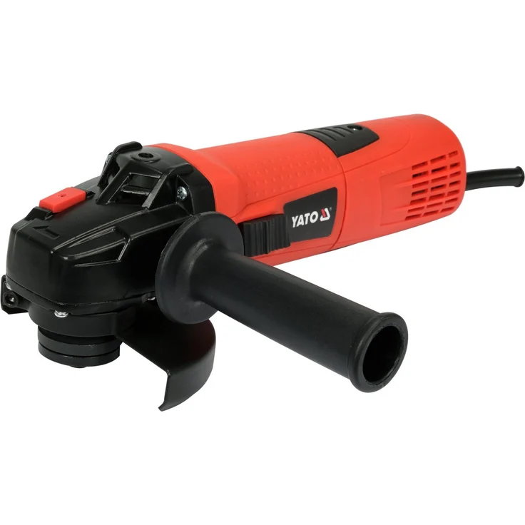 Yato Winkelschleifer 1700W, 125mm, 10000 min⁻¹, leistungsstarker Schleifer mit Soft-Start und 3m Kabel