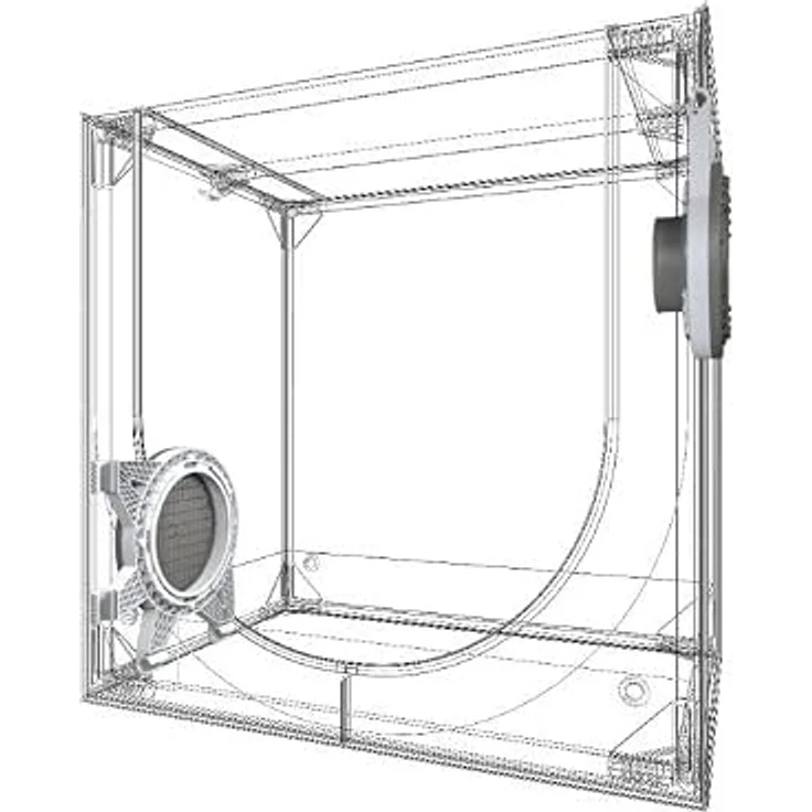 Secret Jardin Dark Propagator DP60 V4.0, Anzuchthilfe mit Maßen 60x40x60 cm – Bild 4