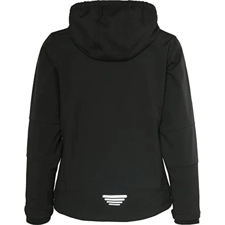 CMP Softshelljacke KID SOFTSHELL JACKET FIX HOOD für Kinder (nero) Atmungsaktiv & Wärmeisolierend & Wasserabweisend – Bild 2