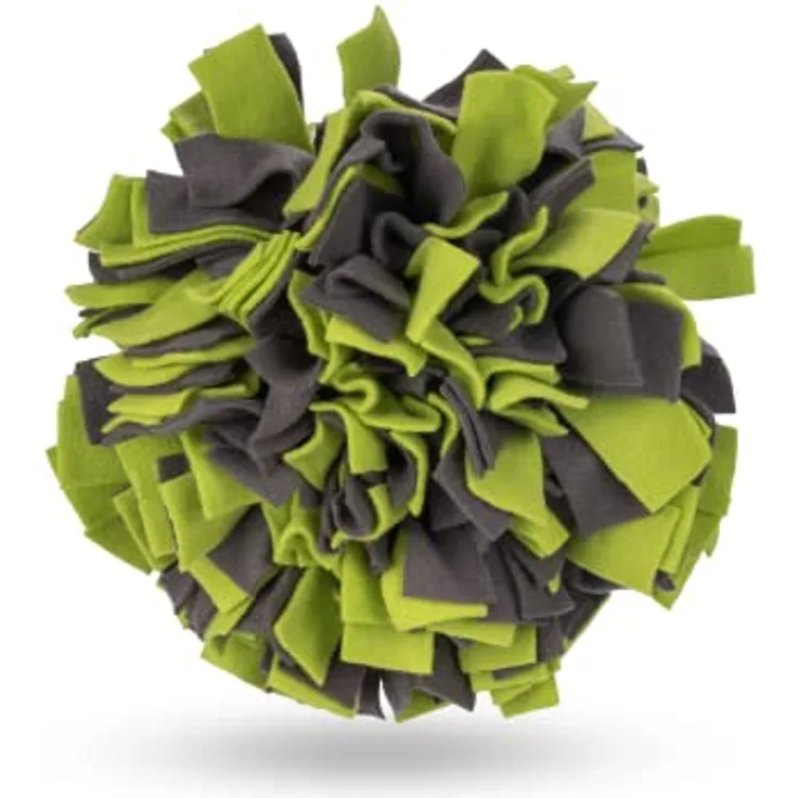 TrendPet Schnüffelball - 25cm Durchmesser, Aktivspielzeug für Hunde, Grün