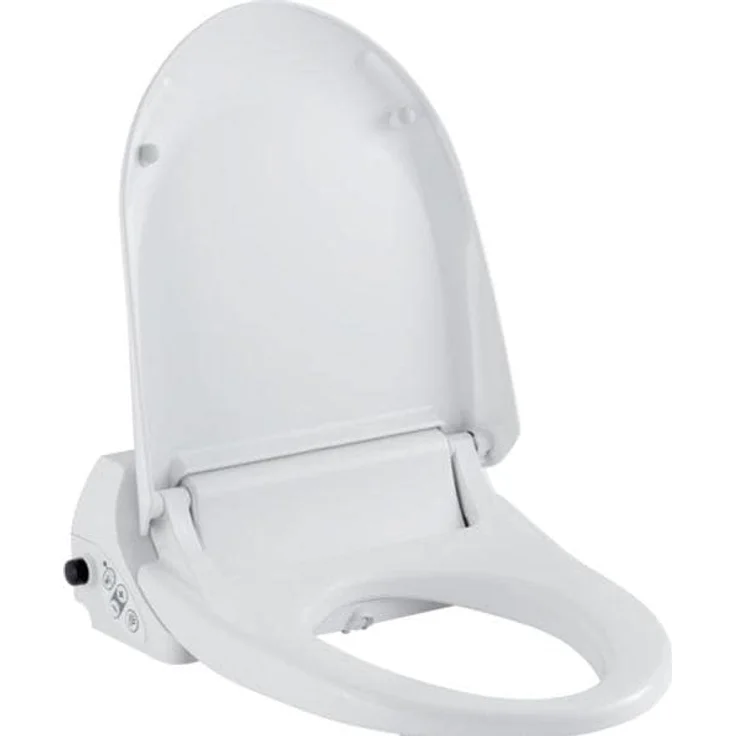 Geberit, Toilette + Bidet, AquaClean 4000, Weiß, mit Integriertem Warmwasserspeicher und Absenkautomatik