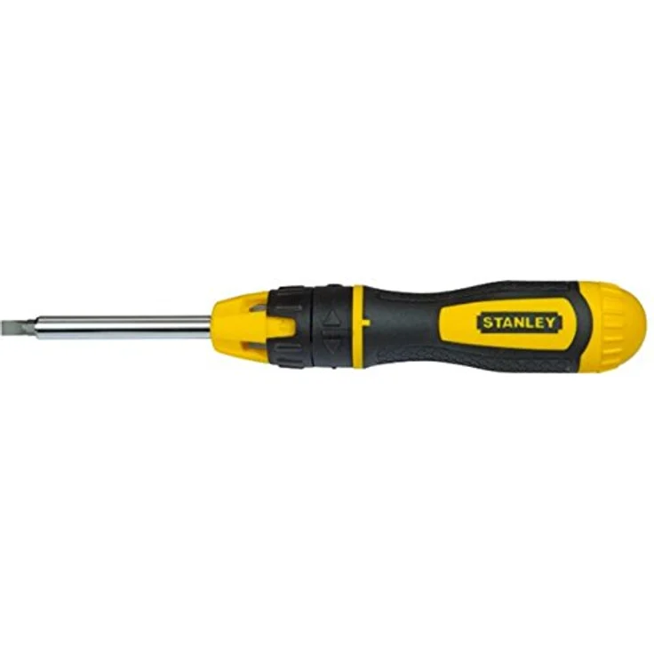 Stanley Multi-Bit Ratschenschraubendreher Set (20 teilig, SL-PH-TX-SQ-Steckschlüssel, mit Bithalter) STHT0-62574 – Bild 2