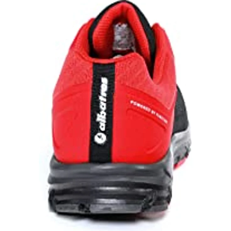 Albatros LIFT IMPULSE Arbeitsschuh, metallfrei, rot, mit Anti-Fatigue-Technologie und rutschfester Einlegesohle – Bild 3