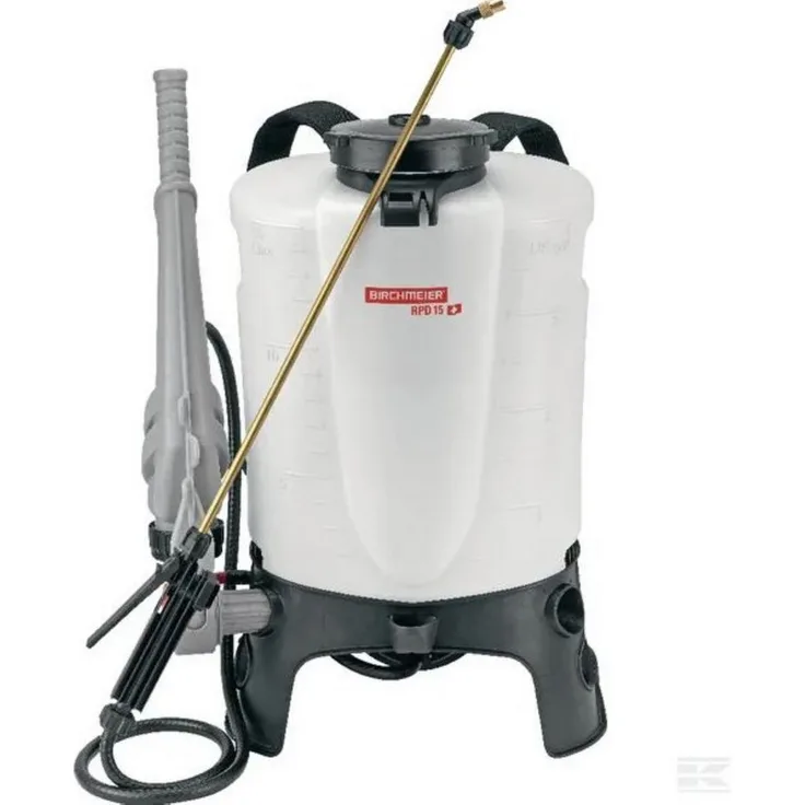Birchmeier Drucksprühgerät Birchmeier Rückenspritze RPD 15 ABR 11924701BIR, 15 l Tankvolumen, ergonomisch und tropffrei, Polyethylen, blau