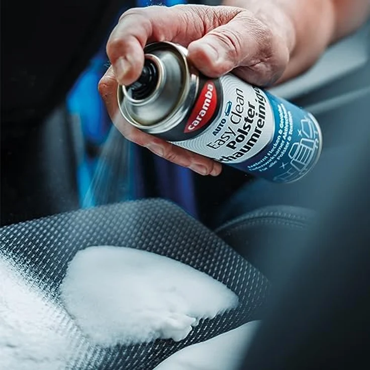 Caramba Easy Clean Polster Schaumreiniger, Spray für Autositze, Sofas, Teppiche und mehr, Reinigt Textilstoffe, Leder und Kunststoff, 300 ml – Bild 2