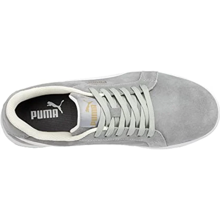PUMA Safety ICONIC GREY LOW Arbeitsschuh S1PL, ESD, rutschhemmend, metallfrei, mit Fiberglaskappe und Durchtrittschutz – Bild 3