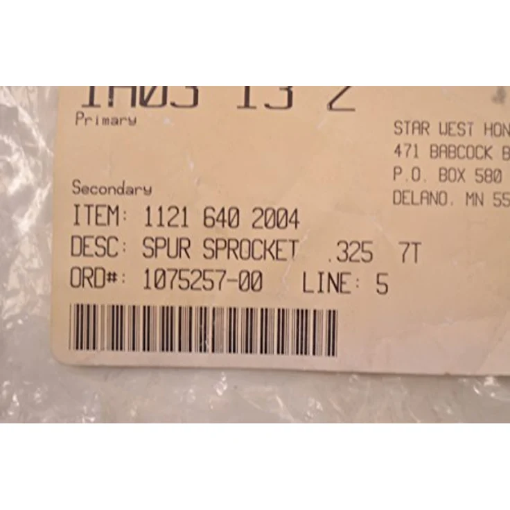 Stihl 1121 640 2004 Original-Kettenrad, 8 mm (0,325 Zoll), 7 Zähne - Preisvergleich – Bild 3