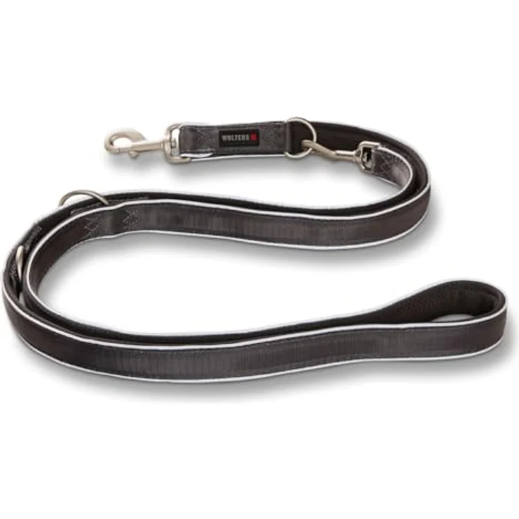 Wolters Active Pro Comfort, Hundeleine dreifach verstellbar, waschbar, anthrazit, 2 Meter lang – Bild 1
