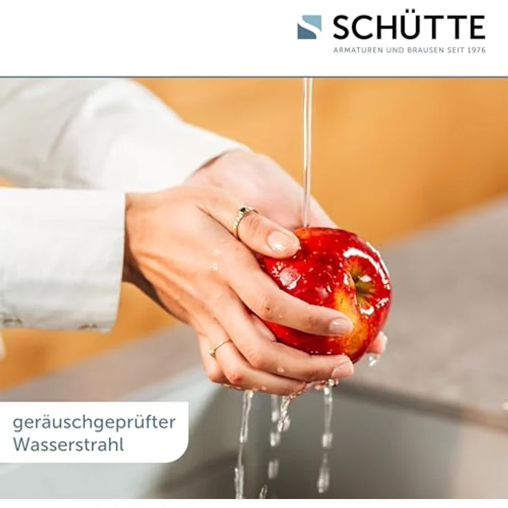Schütte AQUASTAR PRO Spültischarmatur mit Filtersystem, Cold-Start-Funktion und 360° schwenkbarem Auslauf – Bild 8