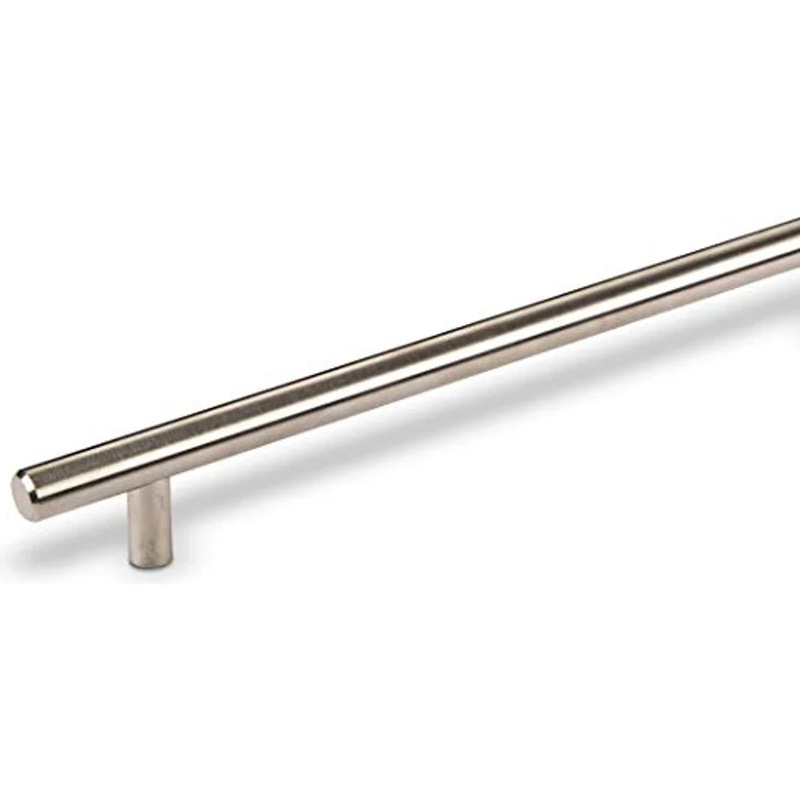 Sotech G6-6 Stangengriff Möbelgriff, Echt Edelstahl gebürstet, 224 mm Länge, Ø 12 mm, inkl. Schrauben – Bild 1