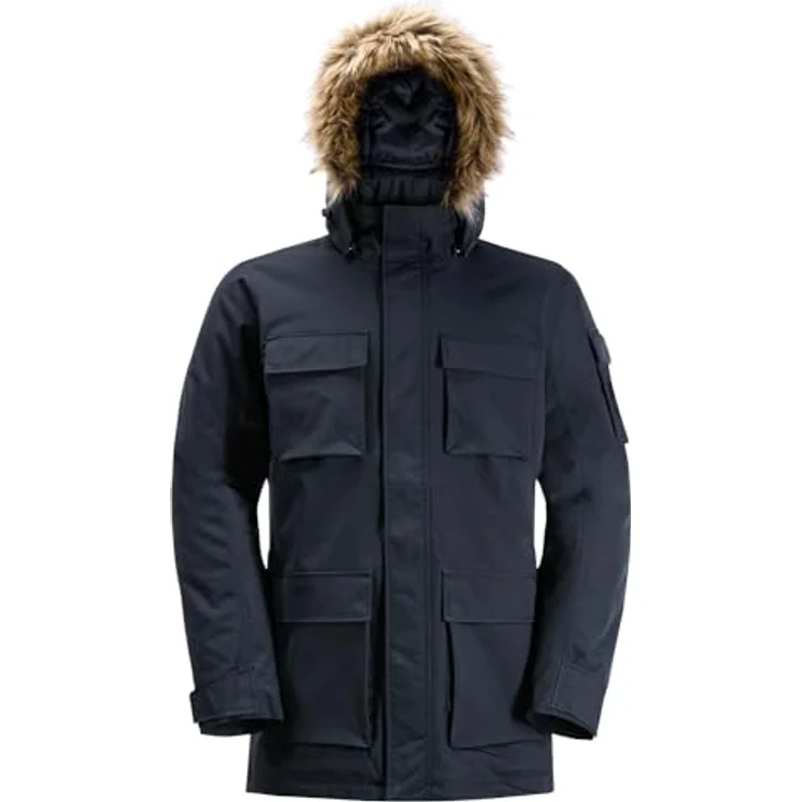 Jack Wolfskin Herren Glacier Canyon Parka, night blue, XXL EU – Bild 5