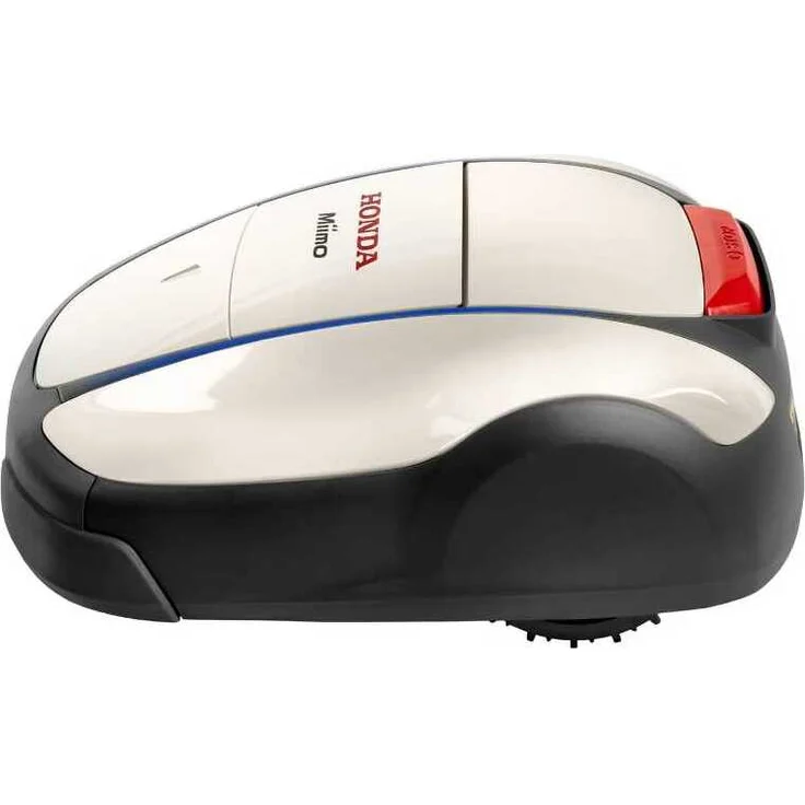 Honda Mähroboter HRM 2500 Live, Max. Mähflächenleistung bis zu 2.500 m², 22 cm Schnittbreite, 21,6 V Akkutyp, Mii-Monitor Smartphone-App, 11.6 kg, manuelle Schnitthöheneinstellung 20-60 mm, Zufall, geordnet, gemischt Mähmuster, 25 ° / 47 % Max. Steigung, 3 Schwingmesser.