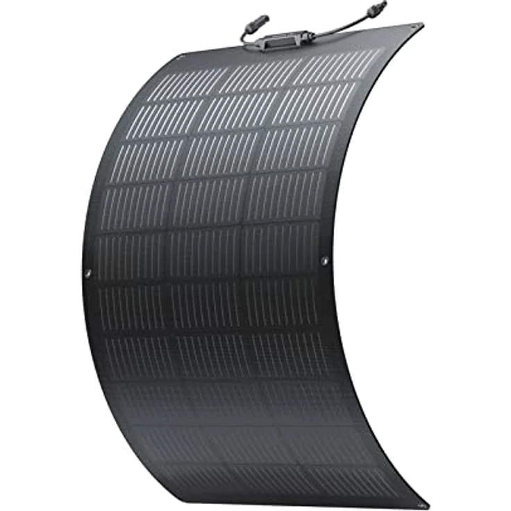 Ecoflow 100W Solar Panel Flexibles Monokristallines Solarpanel IP68 hocheffizient Solarmodul Solarzelle Photovoltaik für Wohnmobile, Dächer, Van Boote, ohne Solarpanelkabel – Bild 1