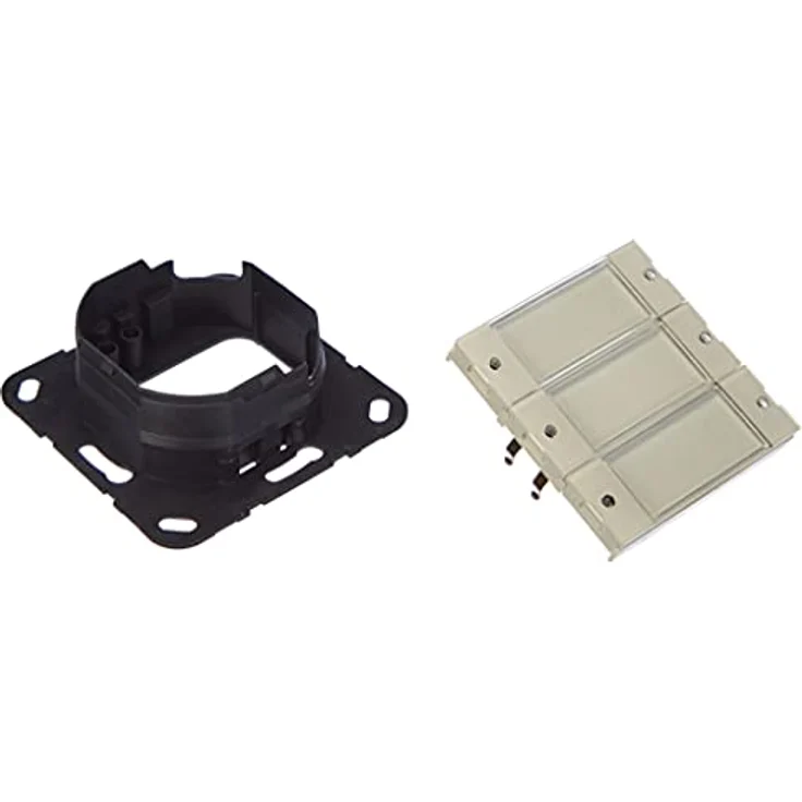 Gira Tastsensor 2 2003100, potentialfrei 3-fach, 24 V, reinweiß, System 55 Klar – Bild 1