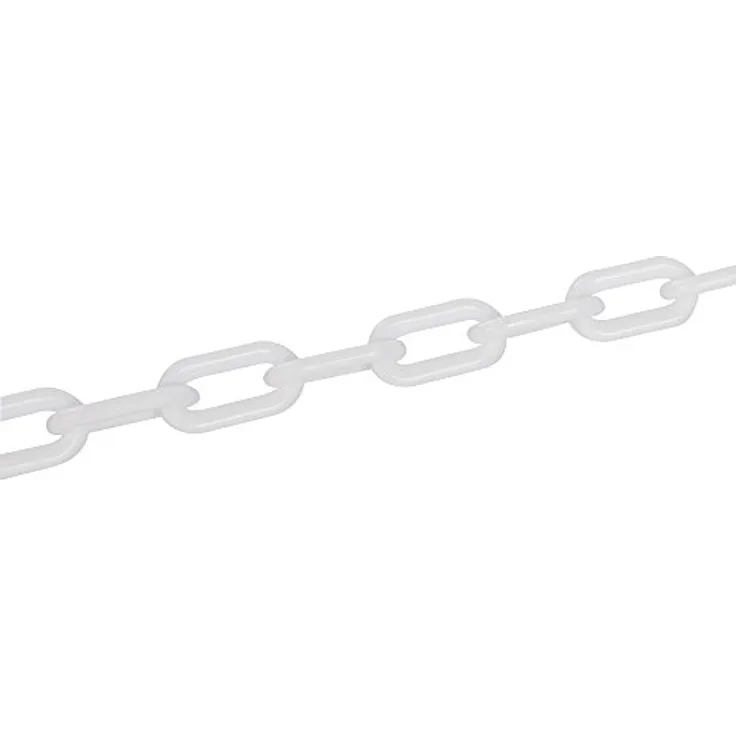 Fixman 568185 Kunststoffkette, weiß, 6mm x 5m