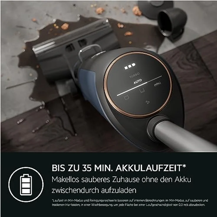 AEG AW81U3DB Nass- und Trocken Akku Staubsauger / mit Wischfunktion / Wet&Dry / kabellos / beutellos / Hartboden / Selbstreinigung / schnelles Trocken / leicht / Tierhaare / leise / blau – Bild 5