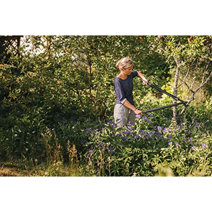 Fiskars SingleStep Bypass-Astschere für frisches Holz, Antihaftbeschichtet, Gehärteter Präzisionsstahl, Länge 81 cm, Schwarz, L38, 1001426 – Bild 2