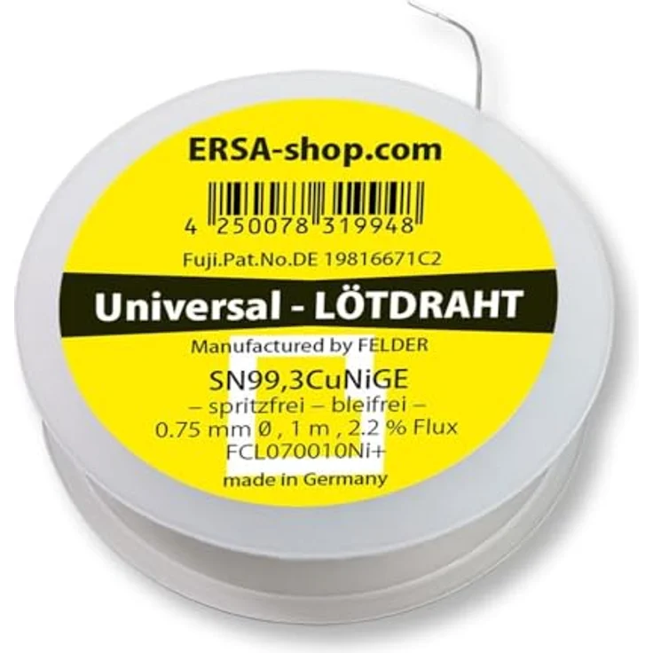 ERSA RDS80 elektronisch geregelte Lötstation 80W inkl. 1m Lötdraht – Bild 4