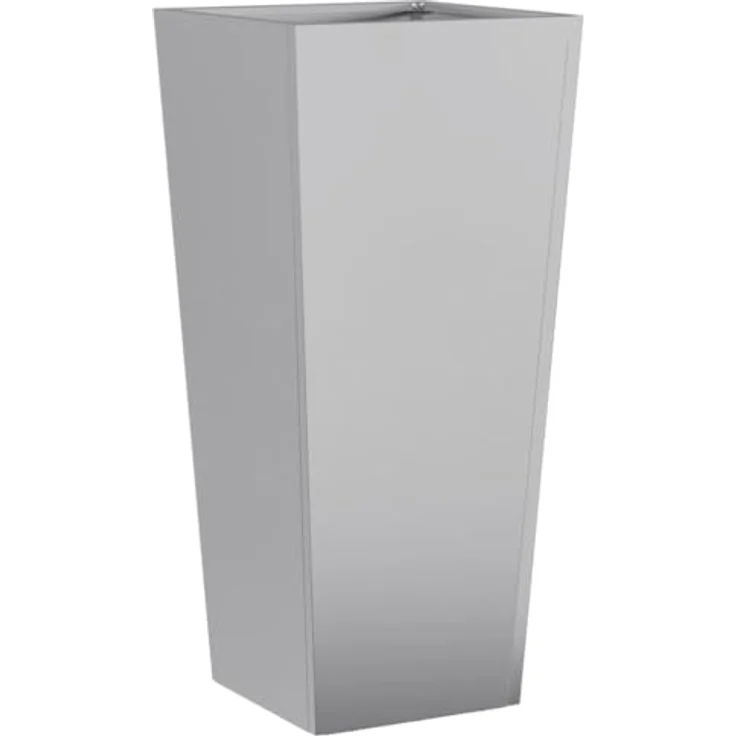 vidaXL Pflanzkübel 2 STK. 35x35x75 cm Verzinkter Stahl, stabil und langlebig, viel Platz, unkraut- und schädlingssicher – Bild 5