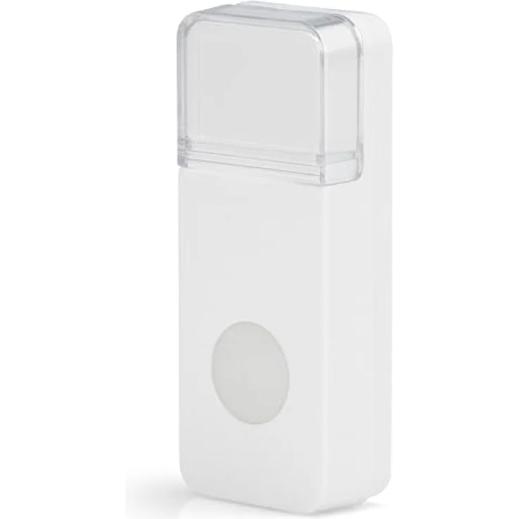 Fysic FD-110 Türklingel-Set, drahtlose Plug & Play Türklingel mit 36 Klingeltönen, Blitzlicht, IP44, weiß, inkl. Batterie – Bild 7