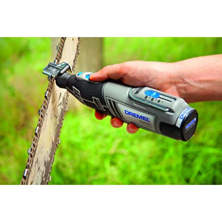 Dremel 455 Kettensägen-Schärfschleifstein Zubehörsatz (für Multifunktionswerkzeug mit 3 Schleifsteinen 5,6mm zum schnellen und einfach Schärfen von Kettensägen) – Bild 4