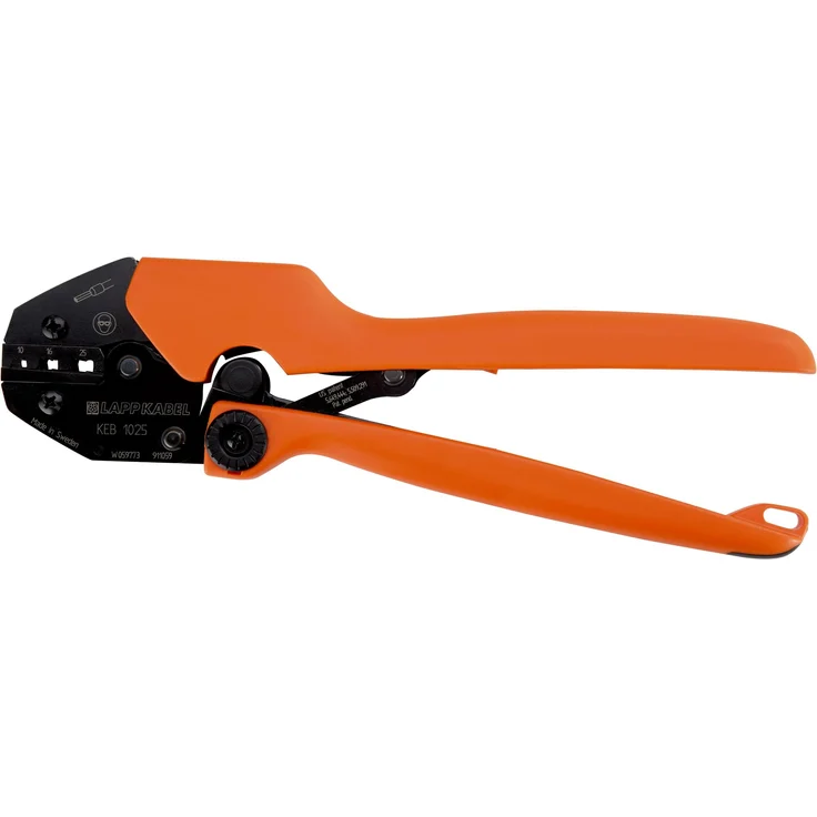Lapp CRIMPZANGE KEB 1025, Presswerkzeug für Kabelschuhe/Verbinder, 10 mm² bis 25 mm², ergonomisches Design, hergestellt in Schweden