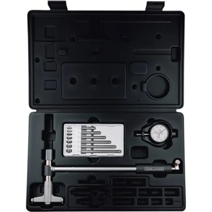 Mitutoyo 2-Punkt Innenfeinmessgerät, für Bohrungen, 160-250 mm, 0,01 mm, Messgerät für präzise Innenmessungen