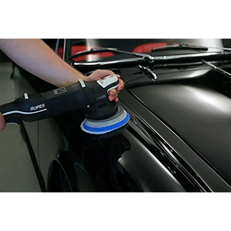 RUPES Exzenter Poliermaschine Profi LHR 15 Mark 3, LHR15III/STD, Ø 125 mm, Freilaufend - Ergonomisch - Drehzahlregulierung – Bild 5