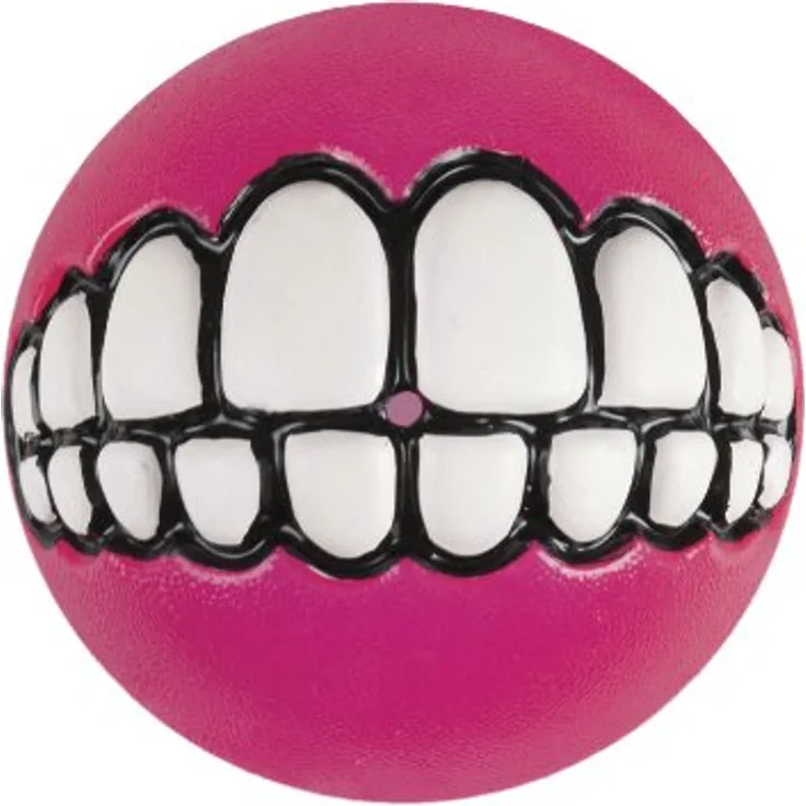 ROGZ GR04-K Grinz Ball/Spielzeug, L, rosa