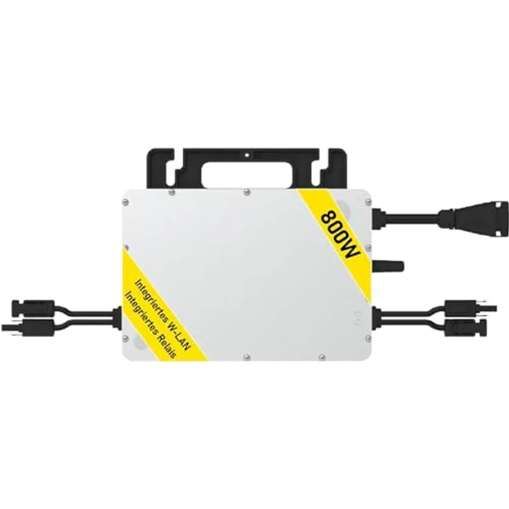 EPP.Solar® Hoymiles HMS-800W-2T WIFI Solar-Wechselrichter, 800W aufrüstbar, Plug & Play Installation, WiFi-Konnektivität, 12 Jahre Garantie, IP67-Schutz