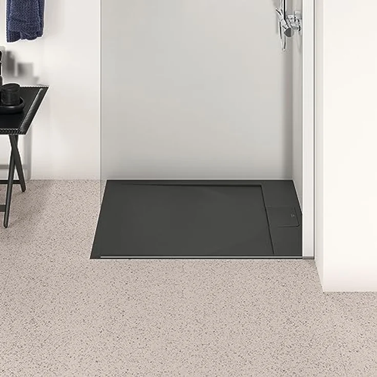 Ideal Standard, Duschwanne, Ultra Flat S i.life Rechteck-Brausewanne, 900x700x30mm, T5237 in Carraraweiß – Bild 5