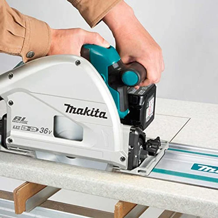 Makita DSP600Z Tischkreissäge 6300RPM Handkreissäge 6400, 2500 U-min, Tischsäge, 16,5 cm, 346 mm, 272 mm, 1200 W, 36 V – Bild 3