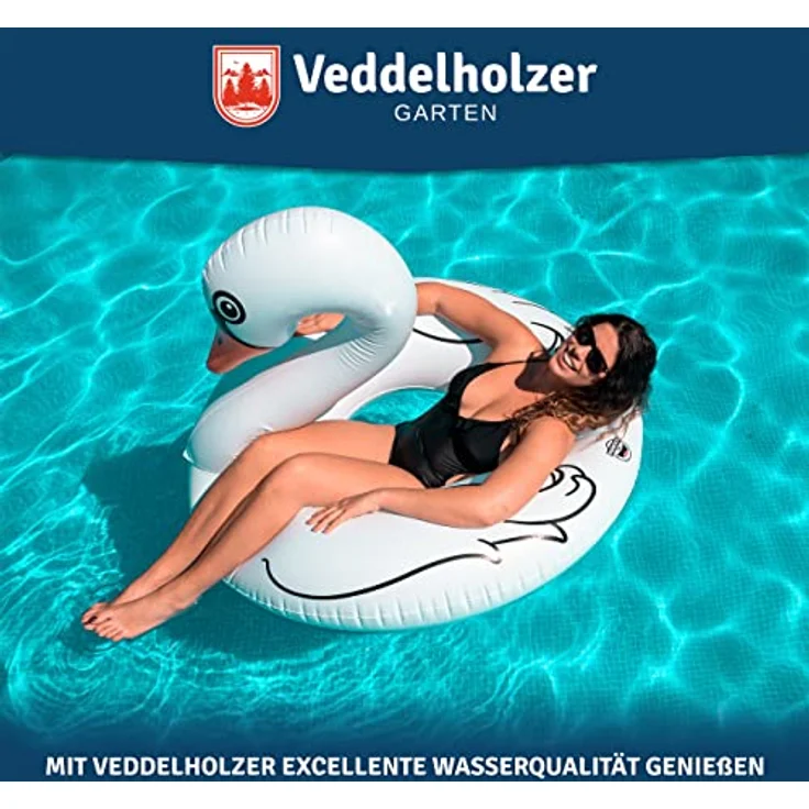 Veddelholzer 180 Mini Chlortabletten, schnelllösliche Multitabs für Poolwasserpflege, 486 Gramm für Süßwasser bis 50.000 m³ – Bild 7