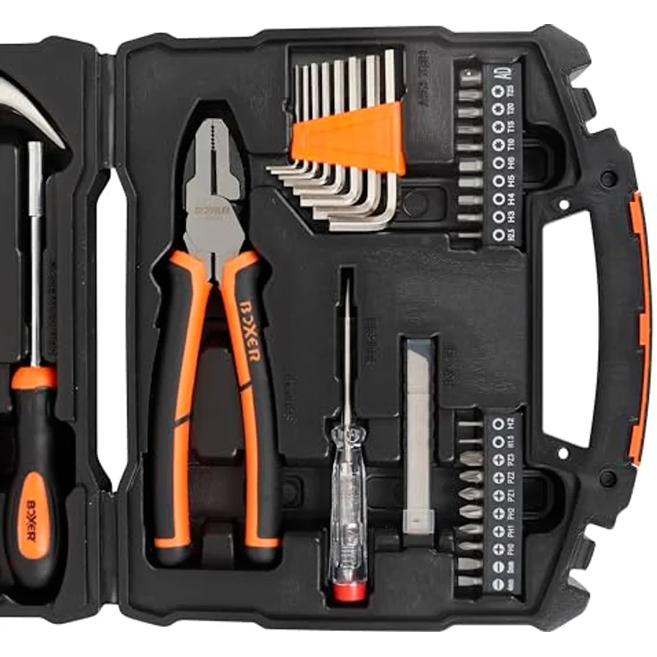 Boxer Werkzeugkoffer, Vaerktøjssaet - 50 Teile STARTER Kit, vielseitiges Set für Handwerker – Bild 5