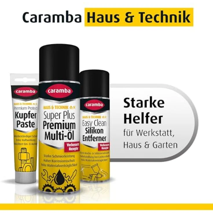 Caramba Power Ölfleck Entferner (1 l) – starkes Reinigungsmittel gegen Ölflecken – mühelose Reinigung von Garagenboden, Auffahrt, Gehweg und mehr – Bild 6