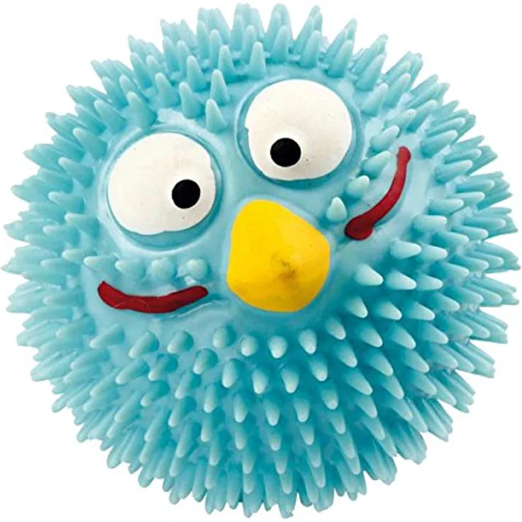 EBI 303-421345 Hundespielzeug Lucky Bird mit Minzgeschmack, 8.3 cm, blau